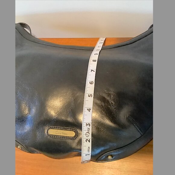 Cole Haan Black Leather Shoulder Handbag - Picture 9 of 16